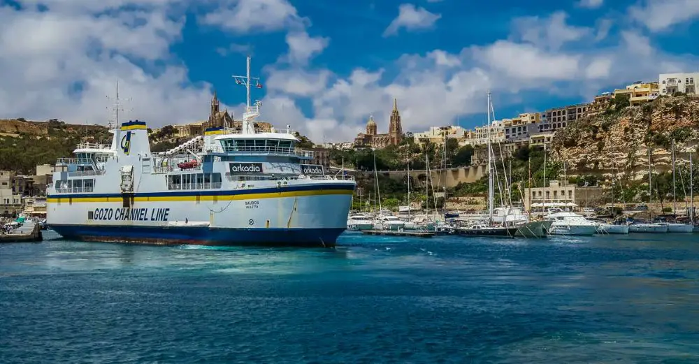 Fährhafen auf Maltas Nachbarinsel Gozo