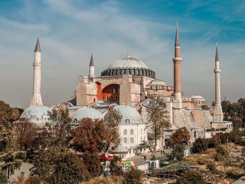 Hagia Sophia und die Altstadt von Istanbul