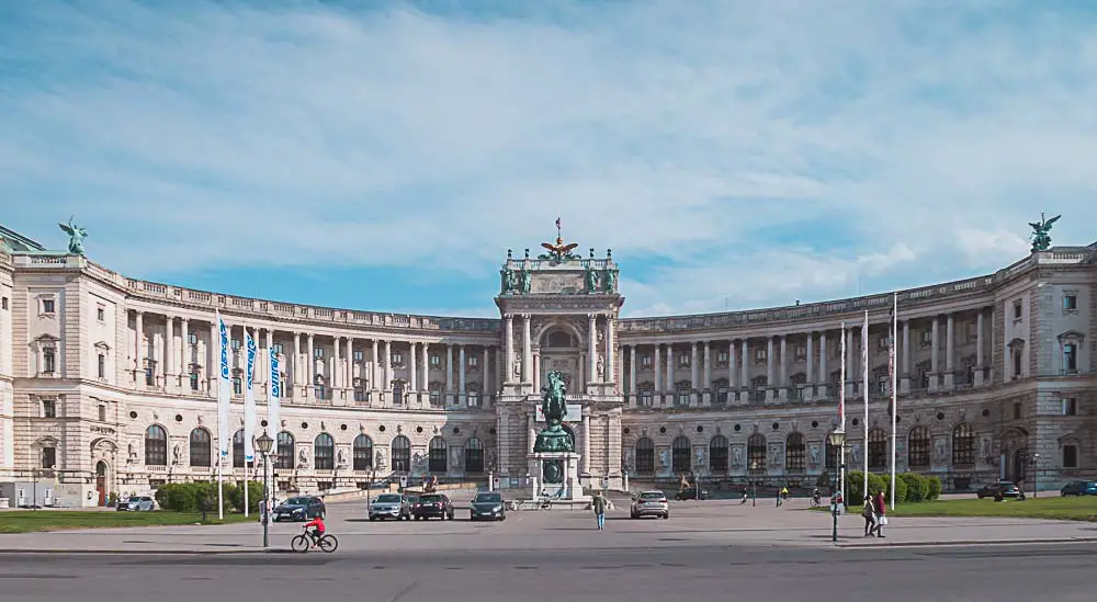 Neue Burg der Hofburg in Wien, Österreich Neue Burg der Hofburg in Wien, Österreich