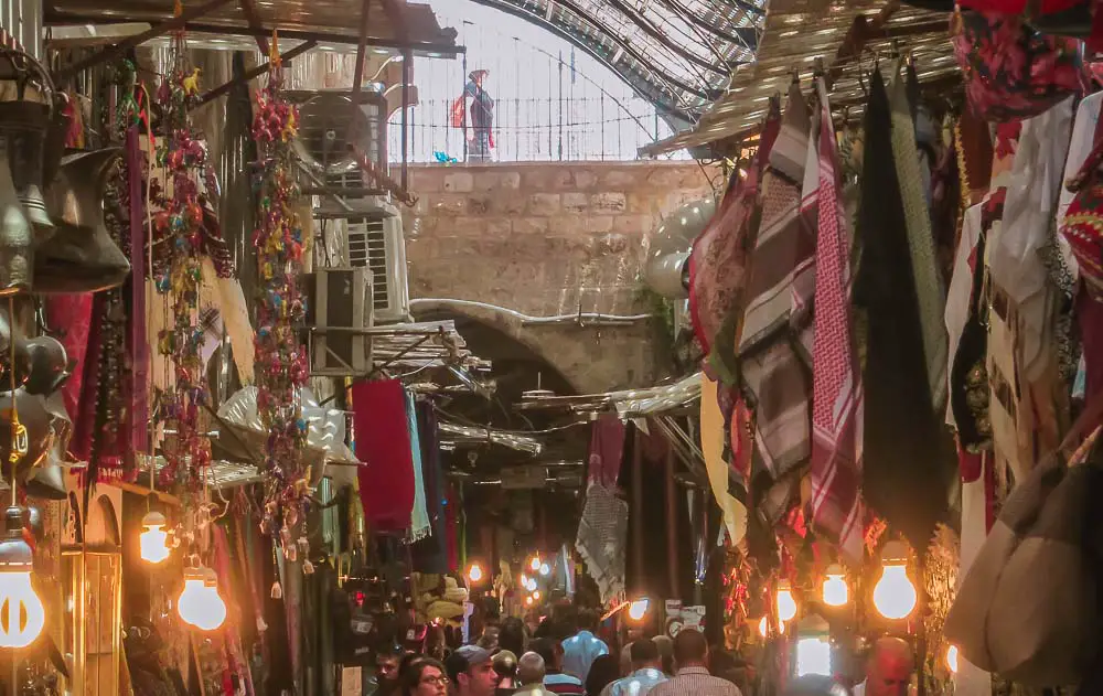 Markt in der Altstadt von Jerusalem