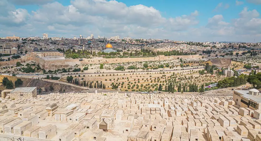 Ölberg in Jerusalem in Israel