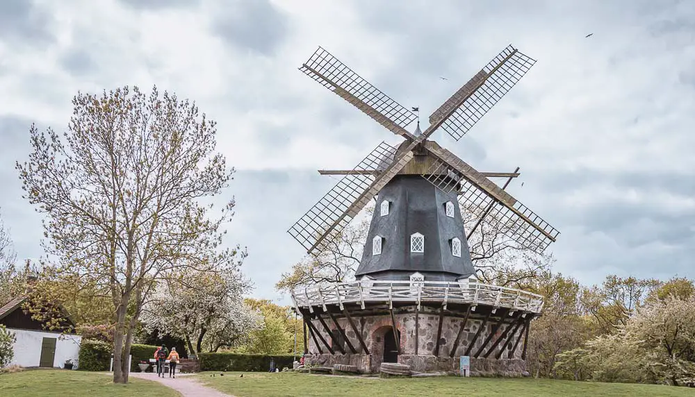 Windmühle im Stadtpark von Malmö