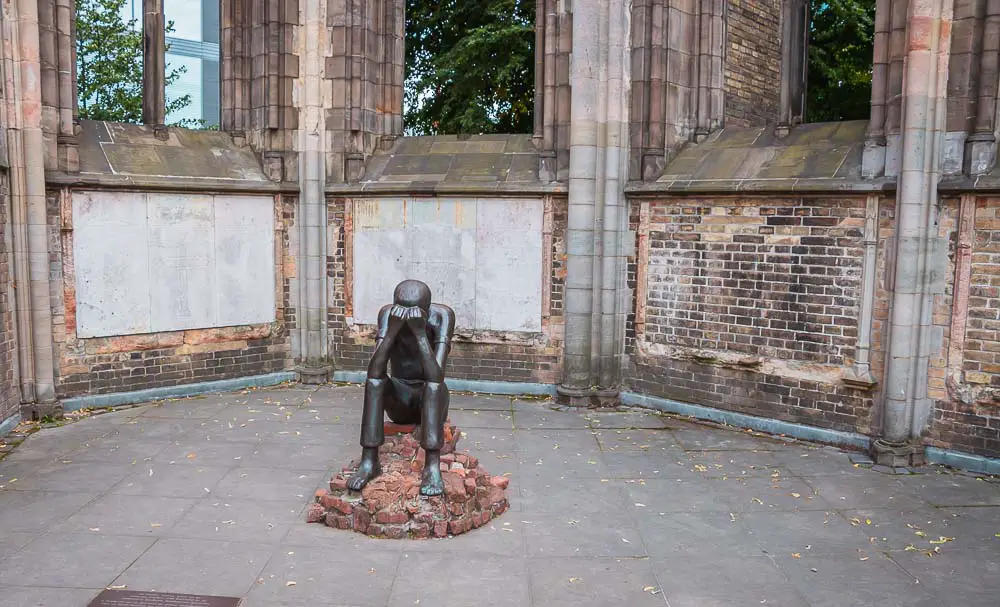 Hauptkirche St Nikolai in Hamburg in Deutschland