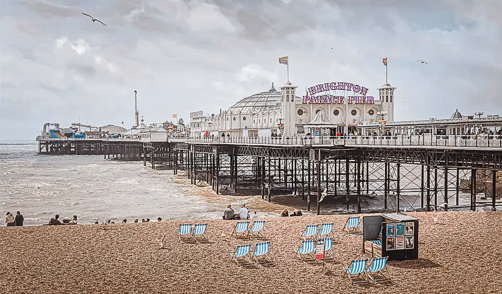 Brighton Pier und Strand