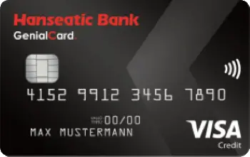 Hanseatic Genial Visa Card Reisekreditkarte Hanseatic Genial Visa Card Reisekreditkarte