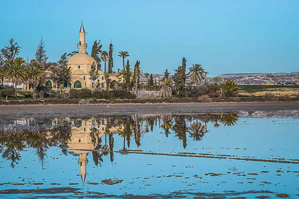 Hala Sultan Tekke in Larnaka in Zypern