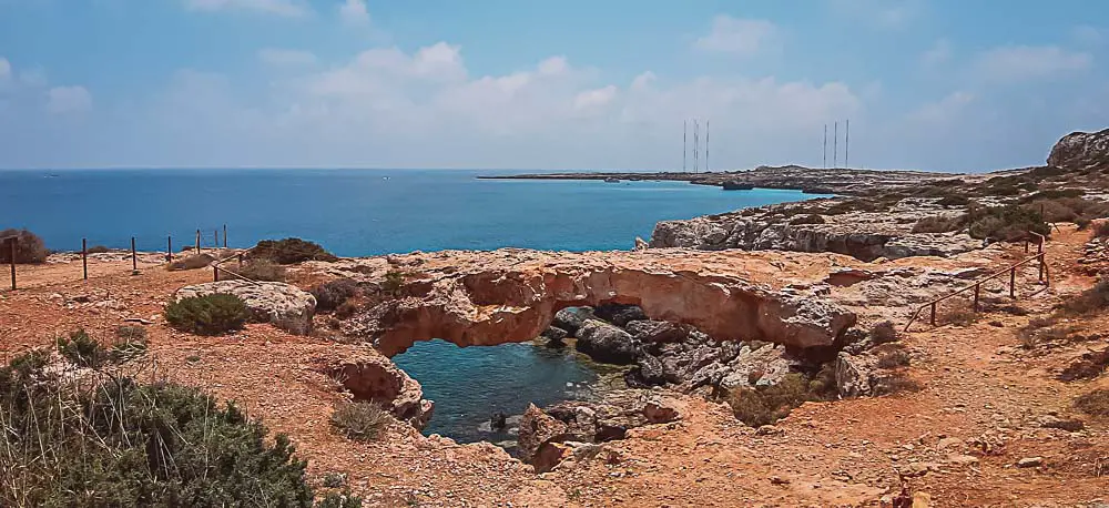 Kamara Tou Koraka Stone Arch in Zypern