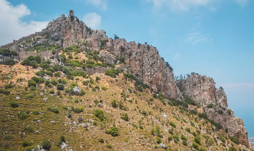 Burg St Hillarion in Kyrenia (Girne) in Nordzypern