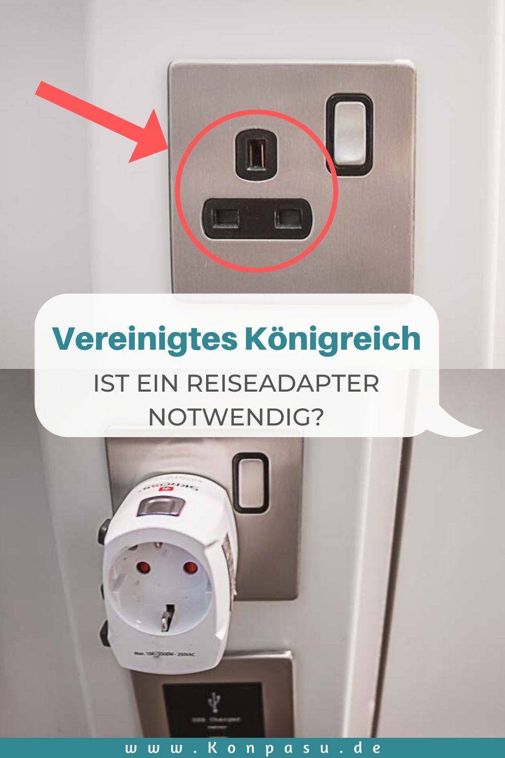 Ist für Steckdosen im Vereinigten Königreich ein Reiseadapter notwendig?