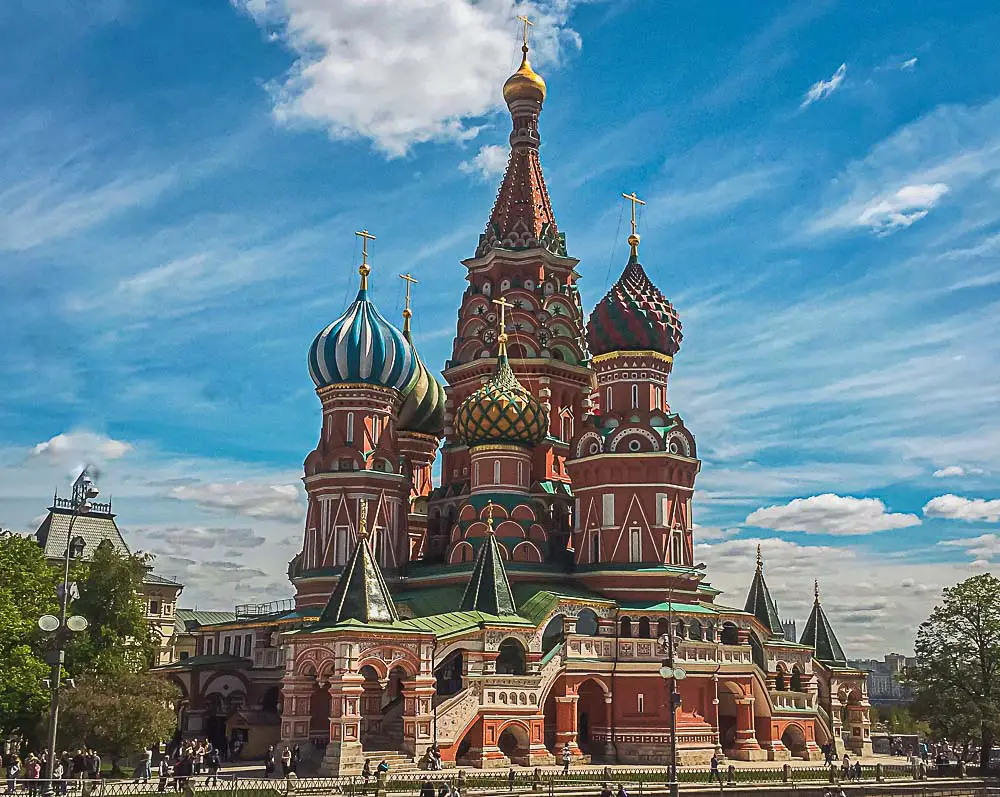 Basilius Kathedrale in Moskau, Russland