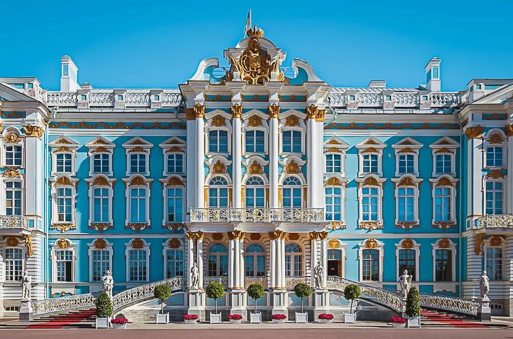 Katharinenpalast in Puschkin, nahe St. Petersburg, Russland
