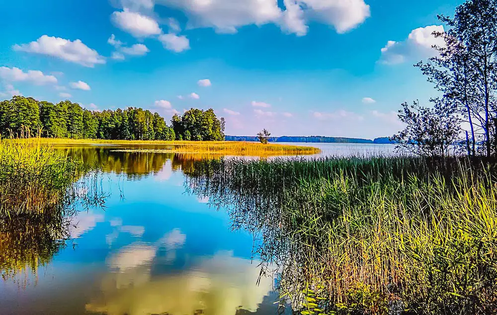 See in der Masurischen Seenplatte in Polen