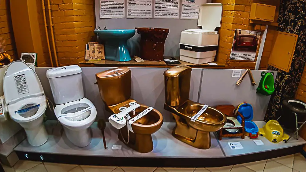 Museum of Toilet History in Kiew, Ukraine