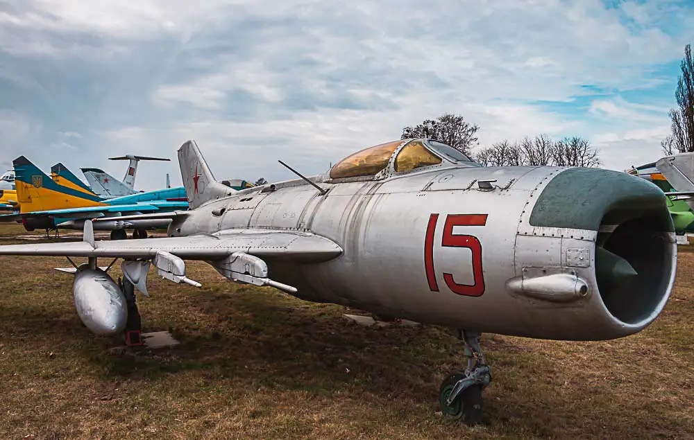 Oleg Antonov State Aviation Museum in Kiew, Ukraine