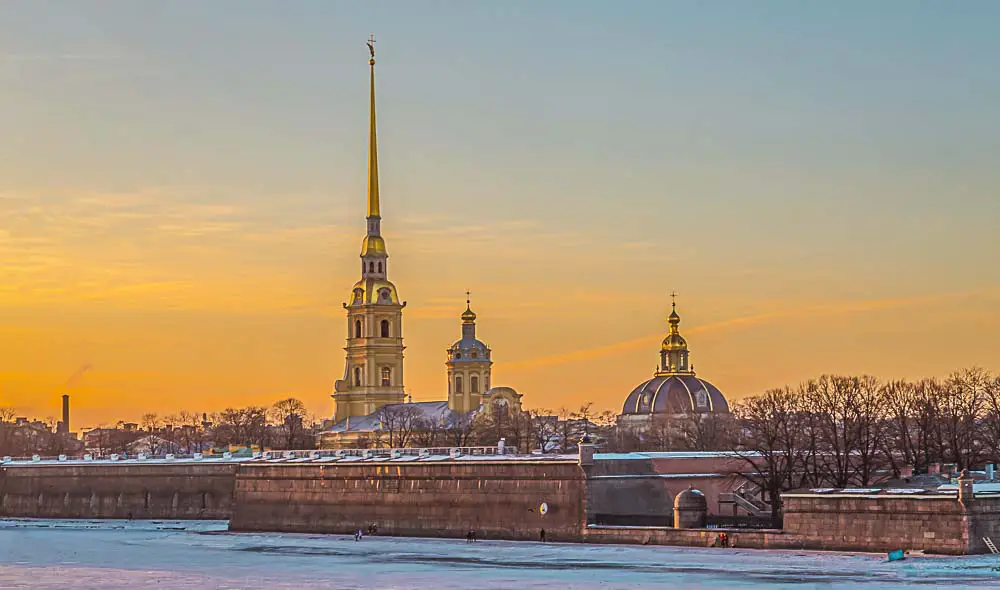 Peter und Paul Festung in St. Petersburg, Russland