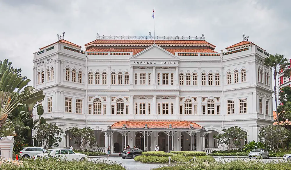 Raffles Hotel in Singapur