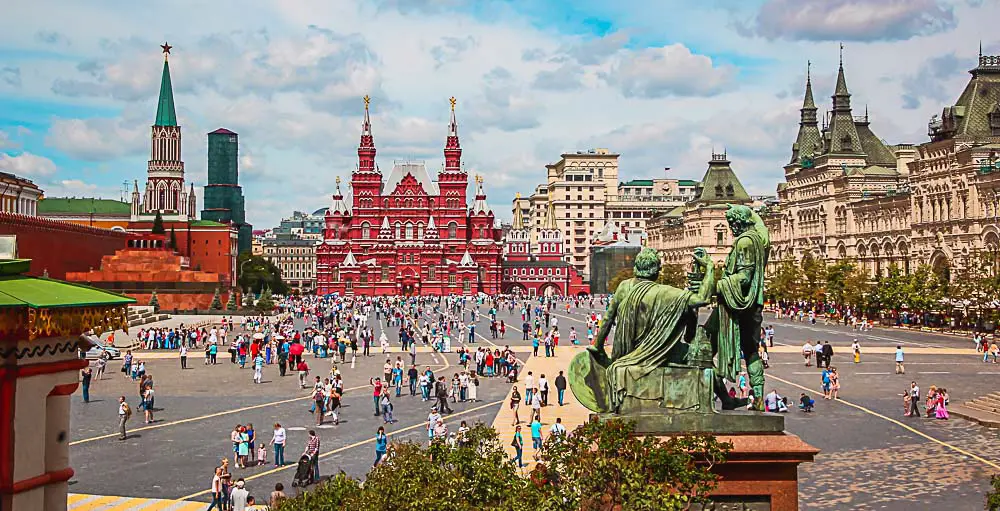 Roter Platz in Moskau, Russland