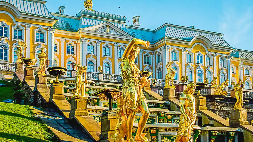 Schloss Petershof in St. Petersburg Russland