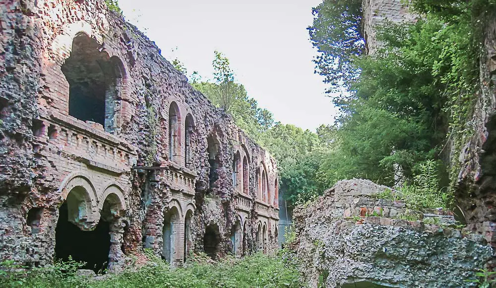 Tarakaniv Burg in Dubno, Ukraine