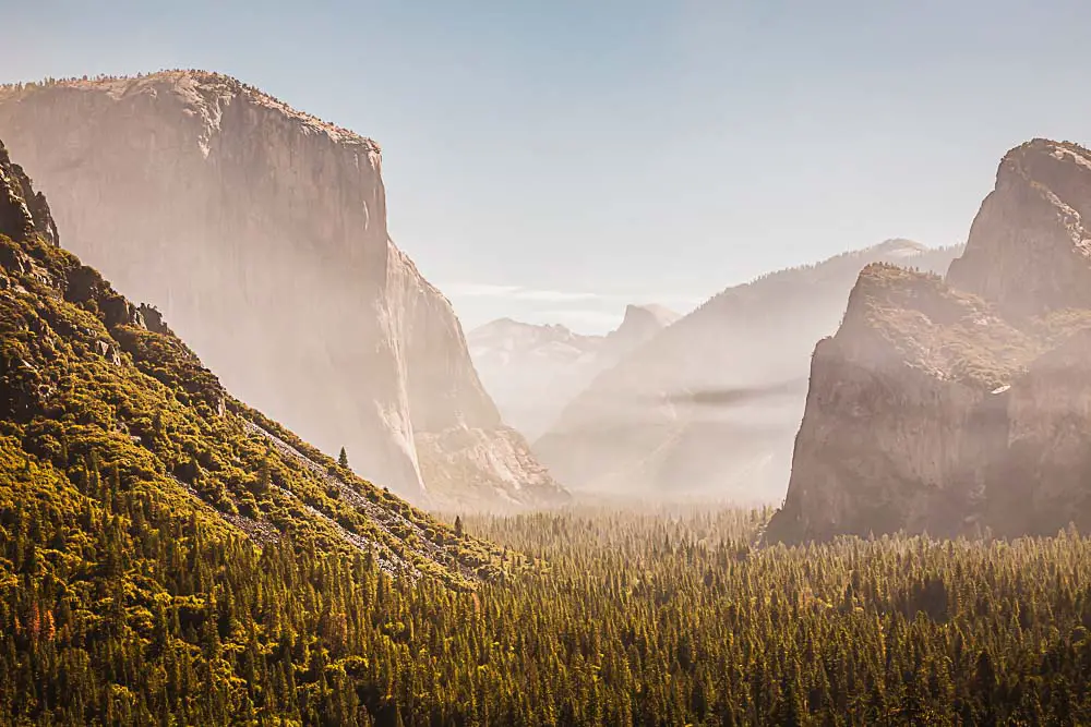 Yosmite Nationalpark in den USA