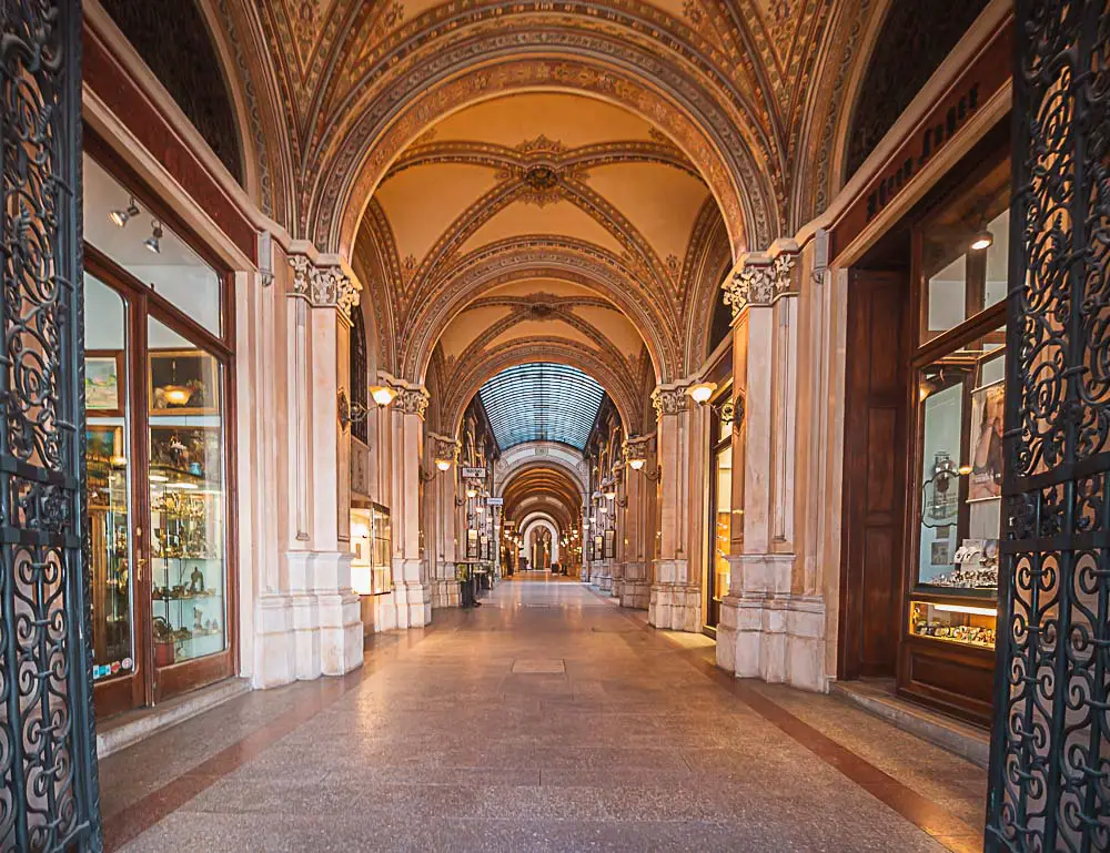 Ferstel Passage und Palais im Zentrum von Wien, Österreich Ferstel Passage und Palais im Zentrum von Wien, Österreich