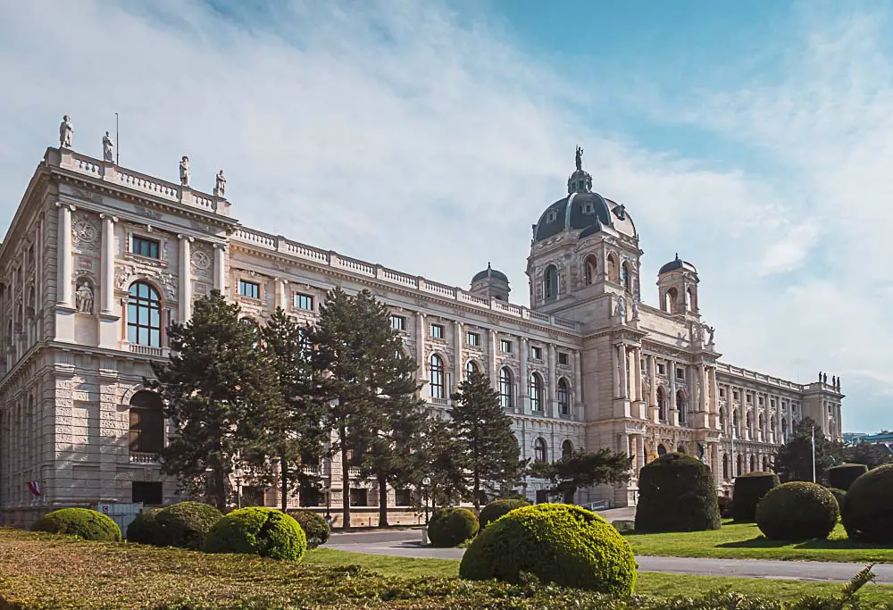 Gebäudes des Kunsthistorischen Museum in Wien, Österreich Gebäudes des Kunsthistorischen Museum in Wien, Österreich