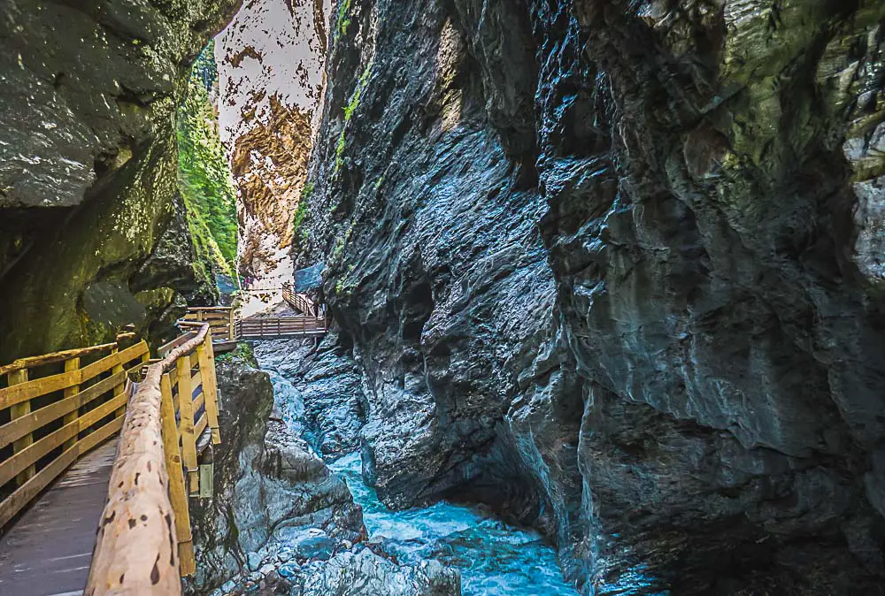 Liechtensteinklamm in St. Johann in Salzburg, Österreich