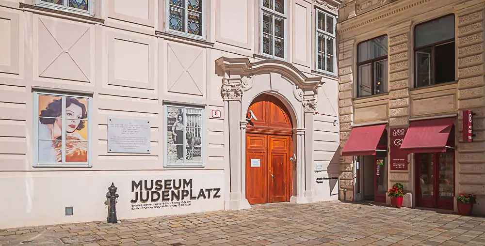 Museum Judenplatz in Wien, Österreich