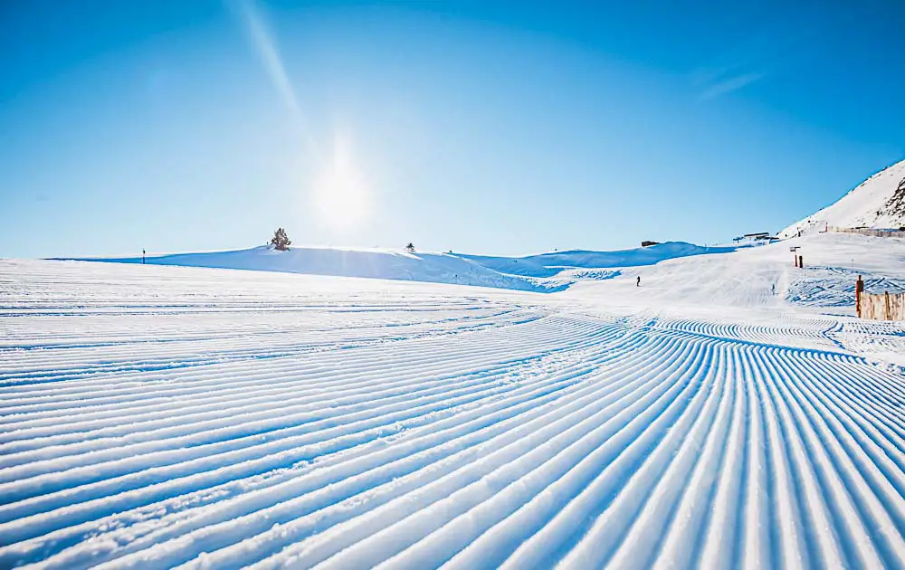 Skipiste in Österreich