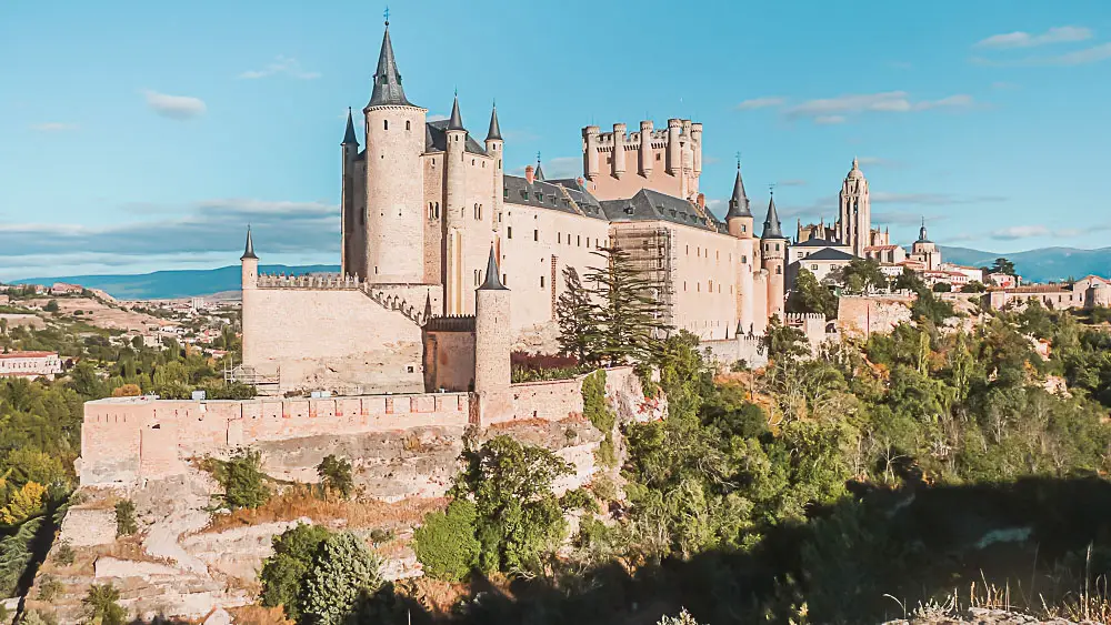 Alcazar von Segovia in Spanien