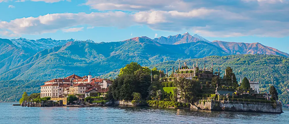 Borromäische Inseln Isola Bella im Lago Maggiore, Italien