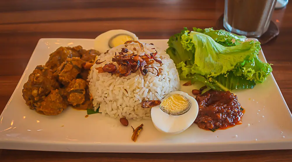 Nasi Goreng in Kuala Lumpur in Malaysia