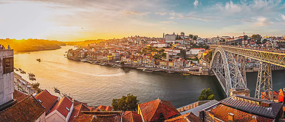 Ponte Dom Luís I in Porto, Portugal