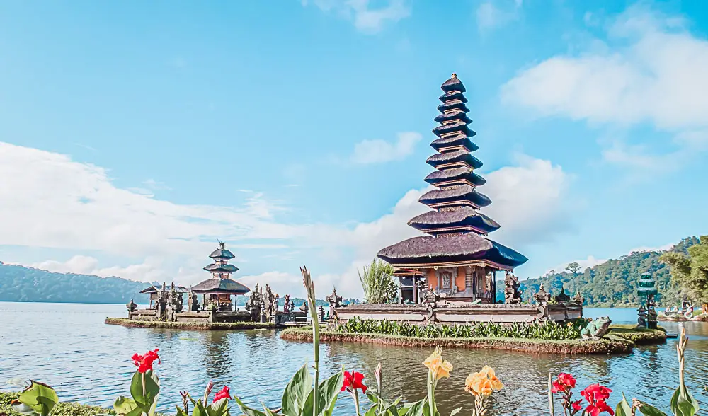 Pura Ulun Danu Beratan Tempel in Bali in Indonesien