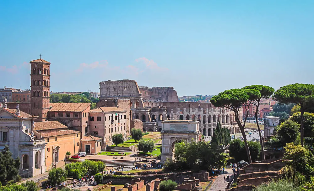 Kolosseum in Rom in Italien