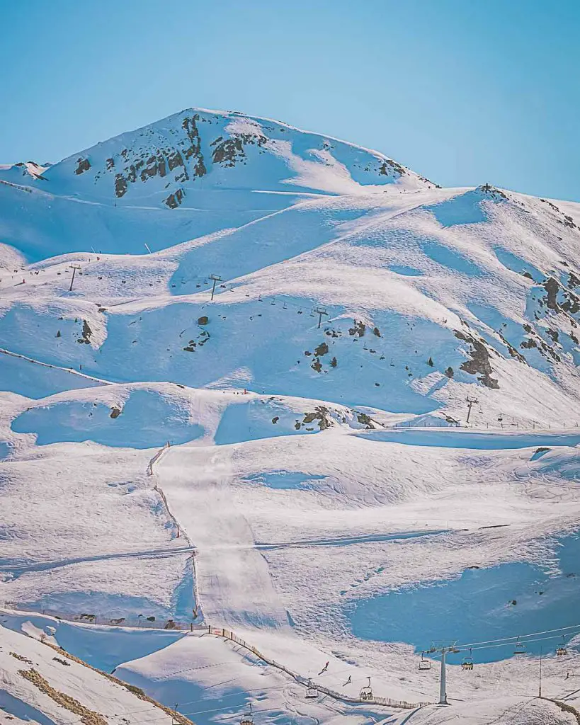 Skigebiet in Spanien