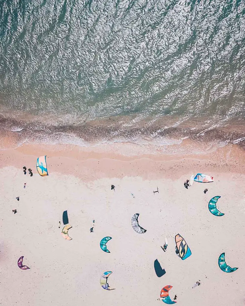 Tarifa Spanien Kite-Surfen