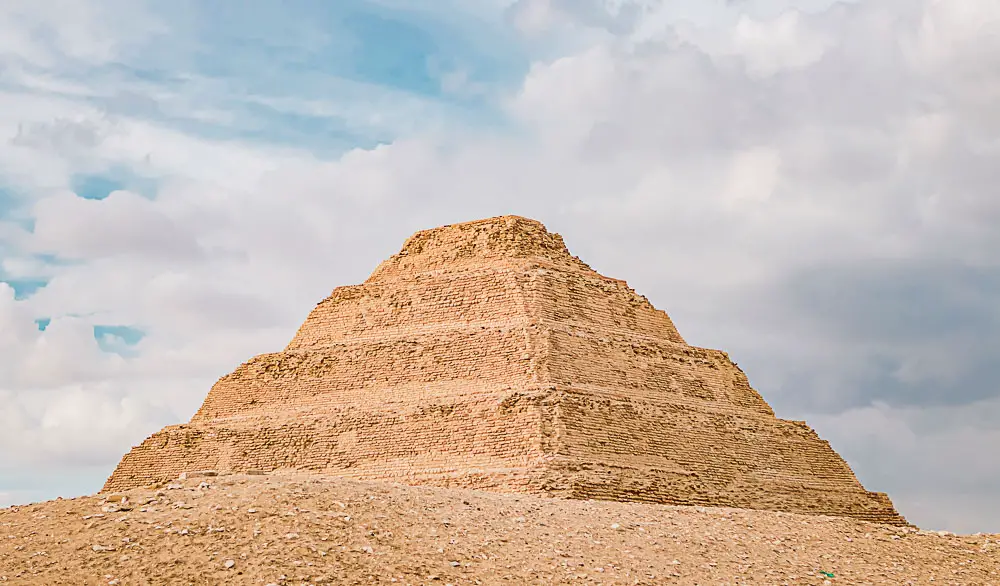 Stufenpyramide von Sakkara in Ägypten