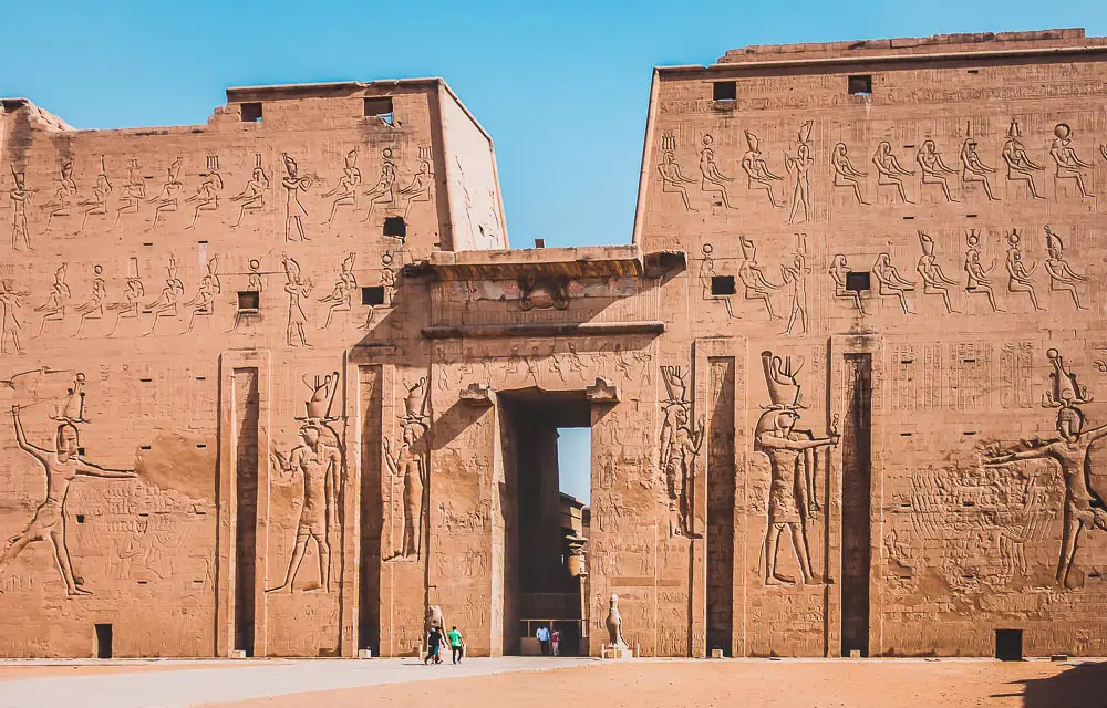 Tempel von Edfu in Ägypten