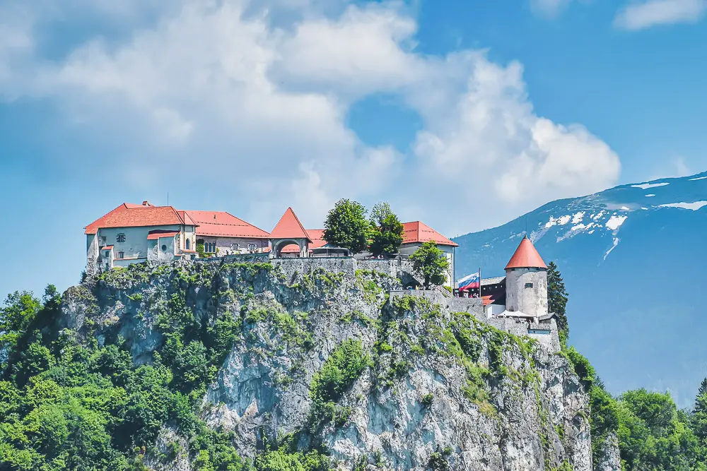 Burg von Bled in Slowenien