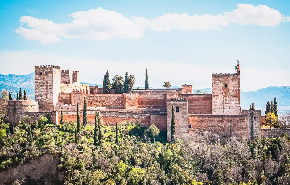 Alhambra in Andalusien in Spanien