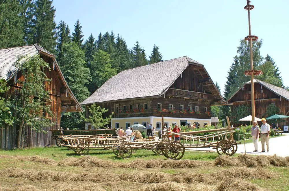 Das Salzburger Freilichtmuseum in Großgmain in Österreich © Salzburger Freilichtmuseum