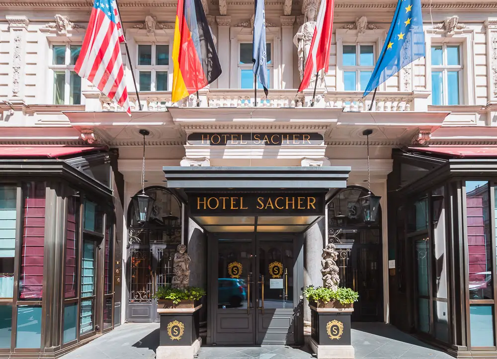 Hotel Sacher in Wien in Österreich