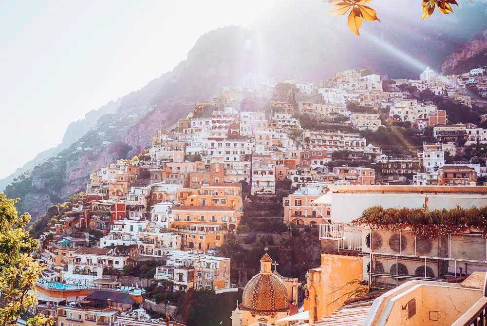 Positano in Italien Positano in Italien