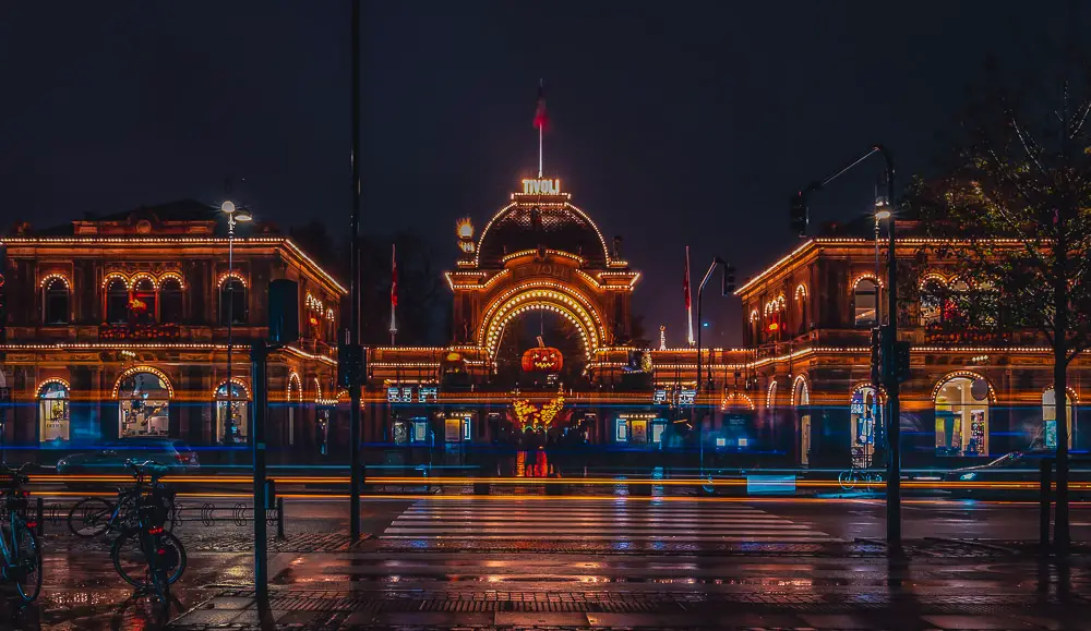 Tivoli in Kopenhagen in Dänemark