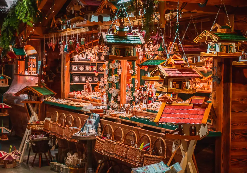 Weihnachtsmarkt in Salzburg in Österreich