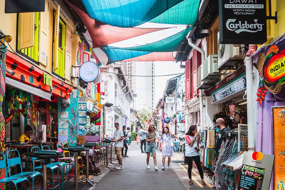 Haji Lane in Singapur Haji Lane in Singapur