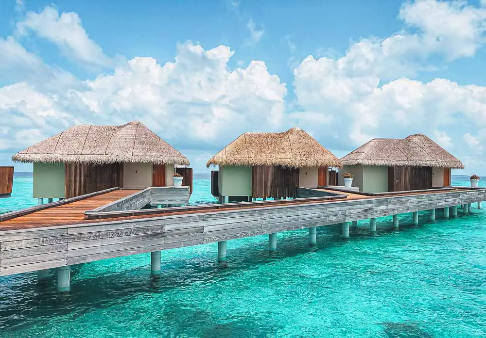 Bungalows am Meer auf den Malediven Bungalows am Meer auf den Malediven