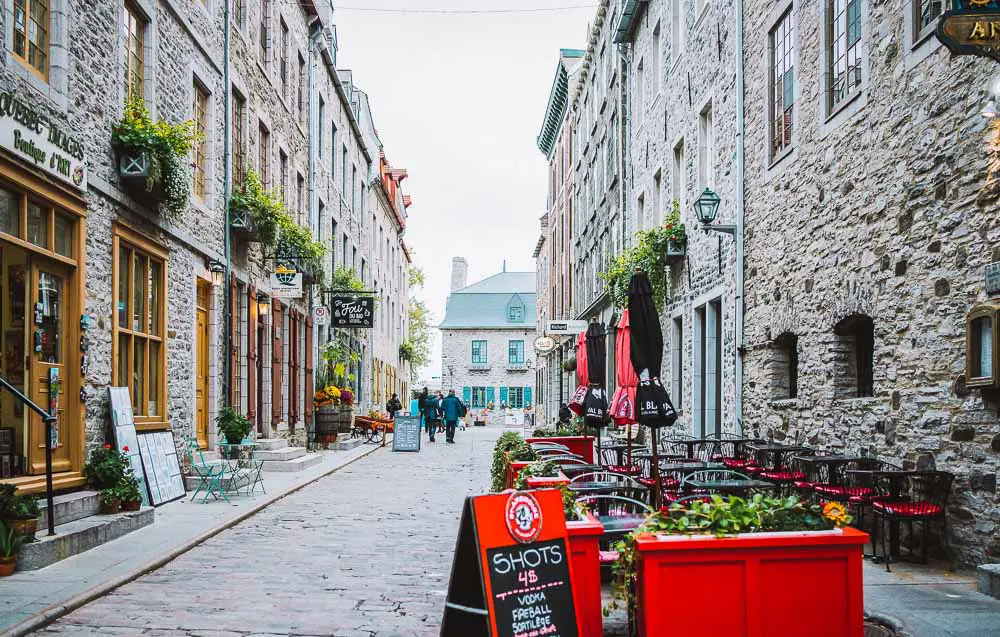 Altstadt von Quebec in Kanada