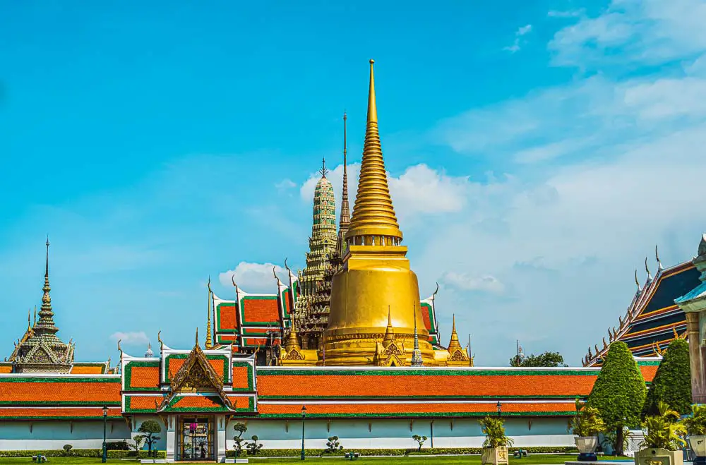 Grand Palace in Bankgok in Thailand